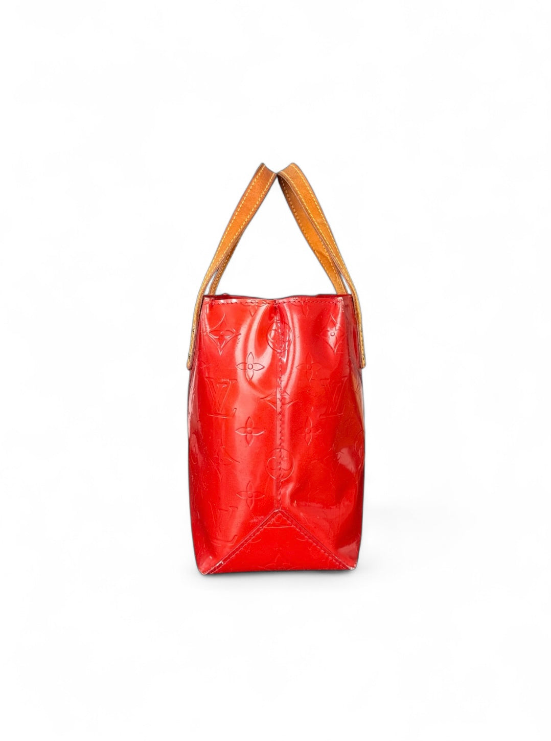 Louis Vuitton Reade PM Handtasche Vernis Monogram Rot