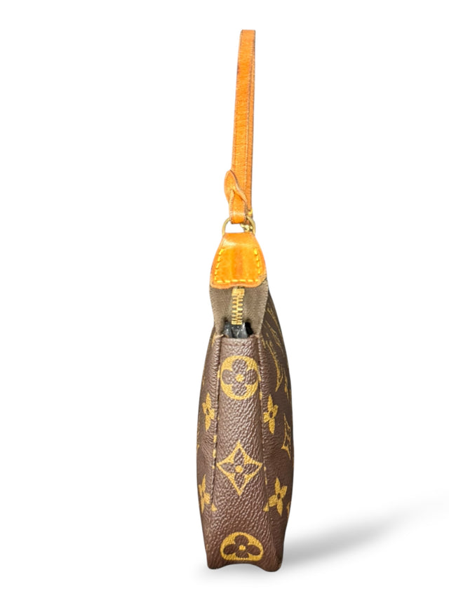 Louis Vuitton Pochette Accessoires Handtasche Monogram Braun