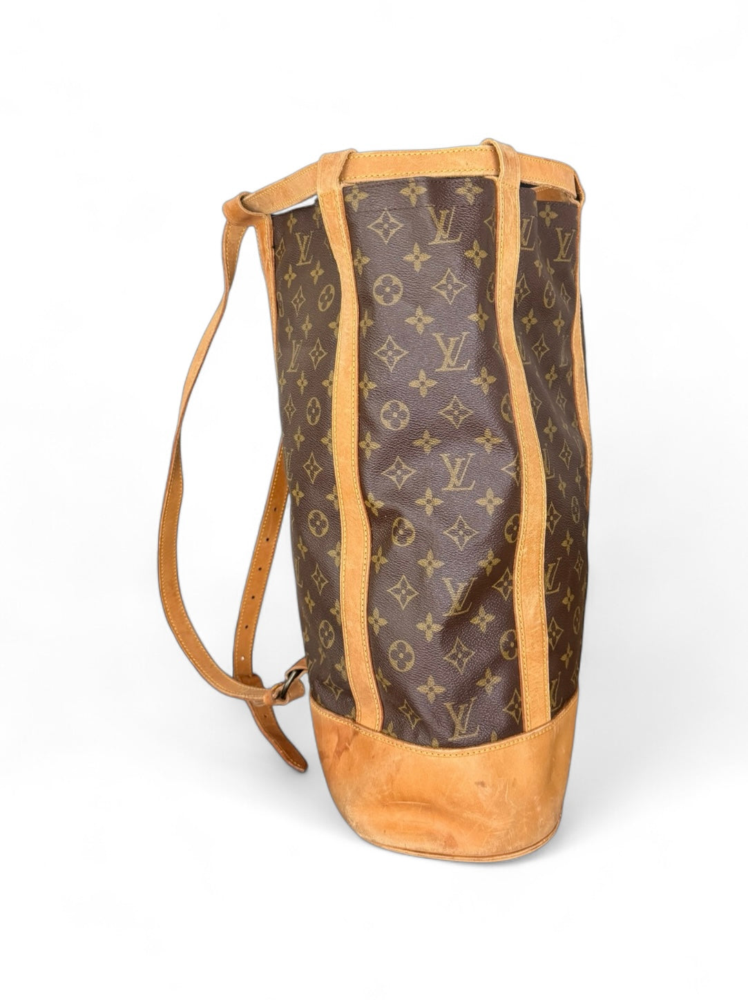 Louis Vuitton Randonnee GM Rucksack Tasche Monogram Braun
