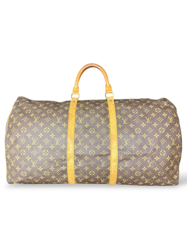 Louis Vuitton Keepall 60 Reisetasche Weekender Tasche Monogram Braun