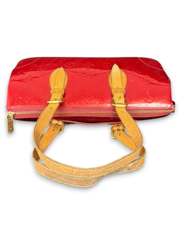 Louis Rosewood Avenue Handtasche Monogram Vernis Rot