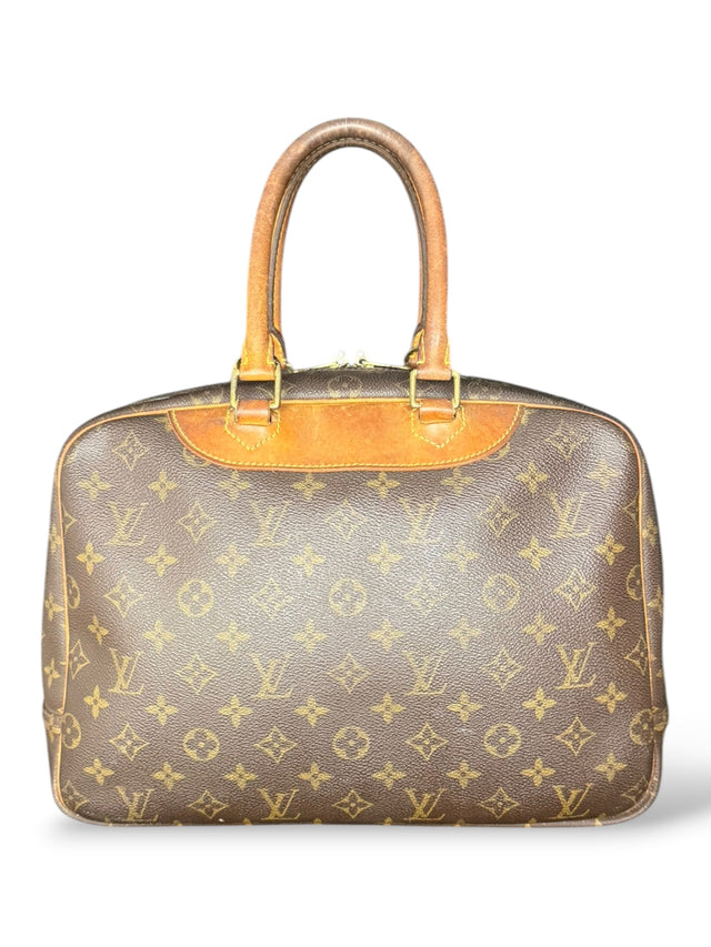 Louis Vuitton Deauville Handtasche Monogram Braun