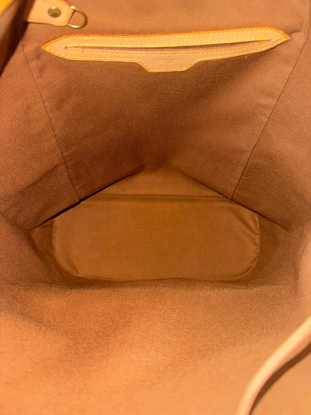 Louis Vuitton Montsouris GM Rucksack Tasche Monogram Braun