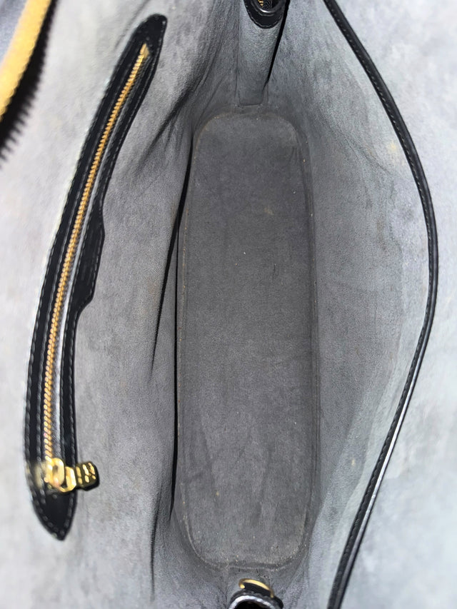 Louis Vuitton Lussac Handtasche Shopper Epi Leder Schwarz