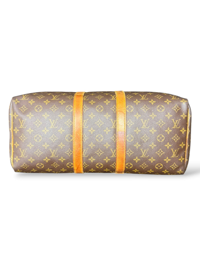 Louis Vuitton Keepall 45 Reisetasche Weekender Tasche Monogram Braun