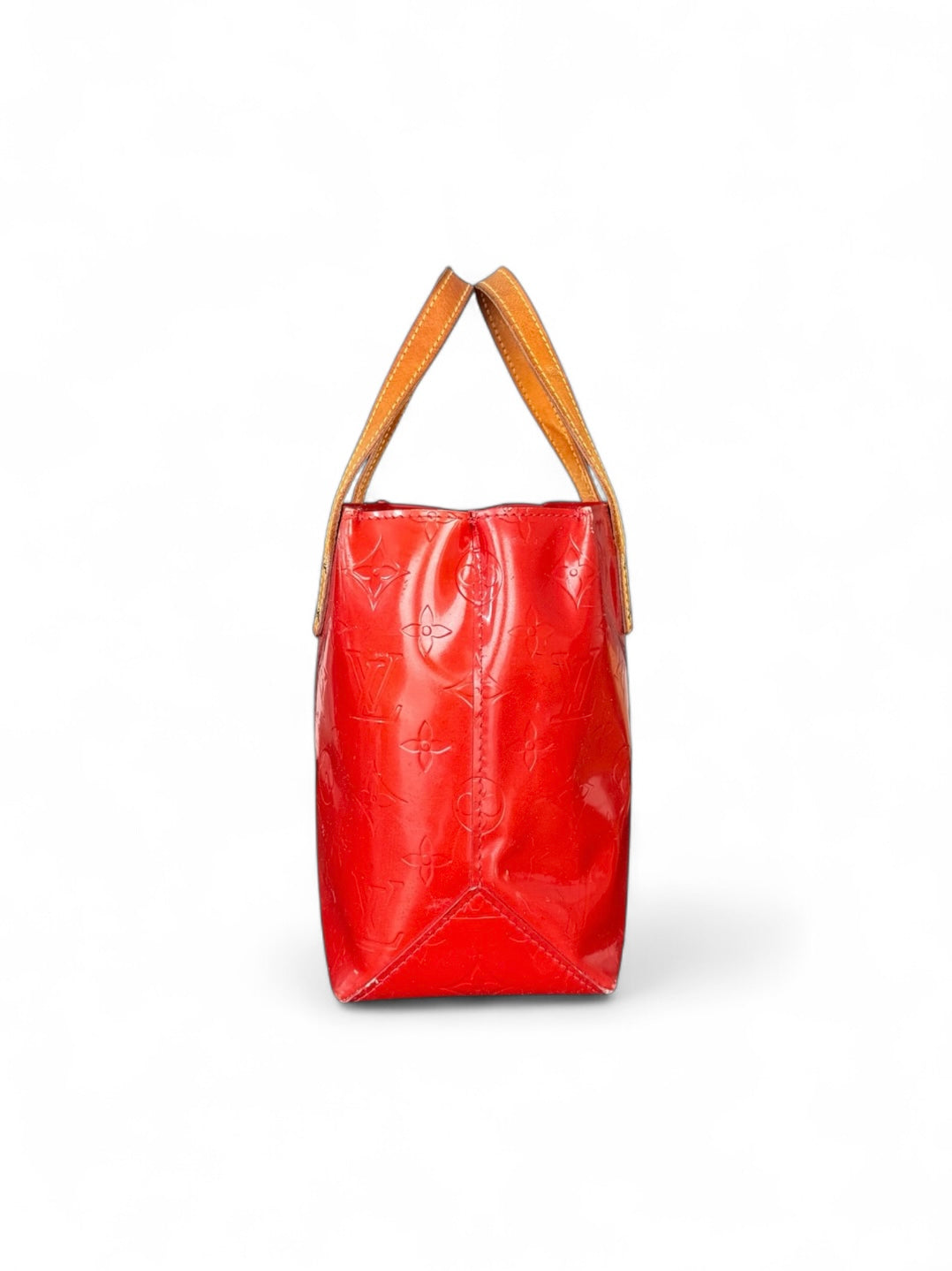 Louis Vuitton Reade PM Handtasche Vernis Monogram Rot
