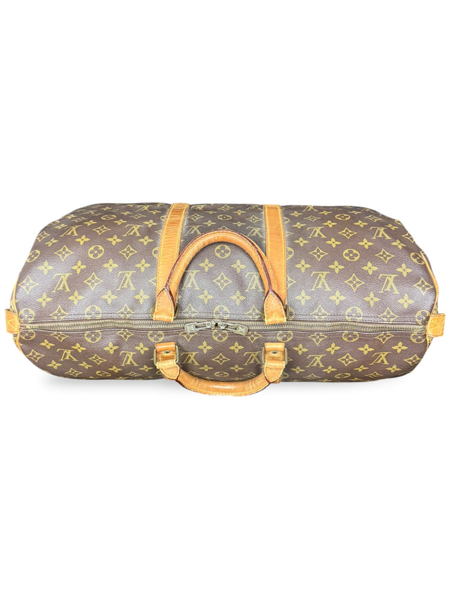 Louis Vuitton Keepall 50 Reisetasche Weekender Tasche Monogram Braun
