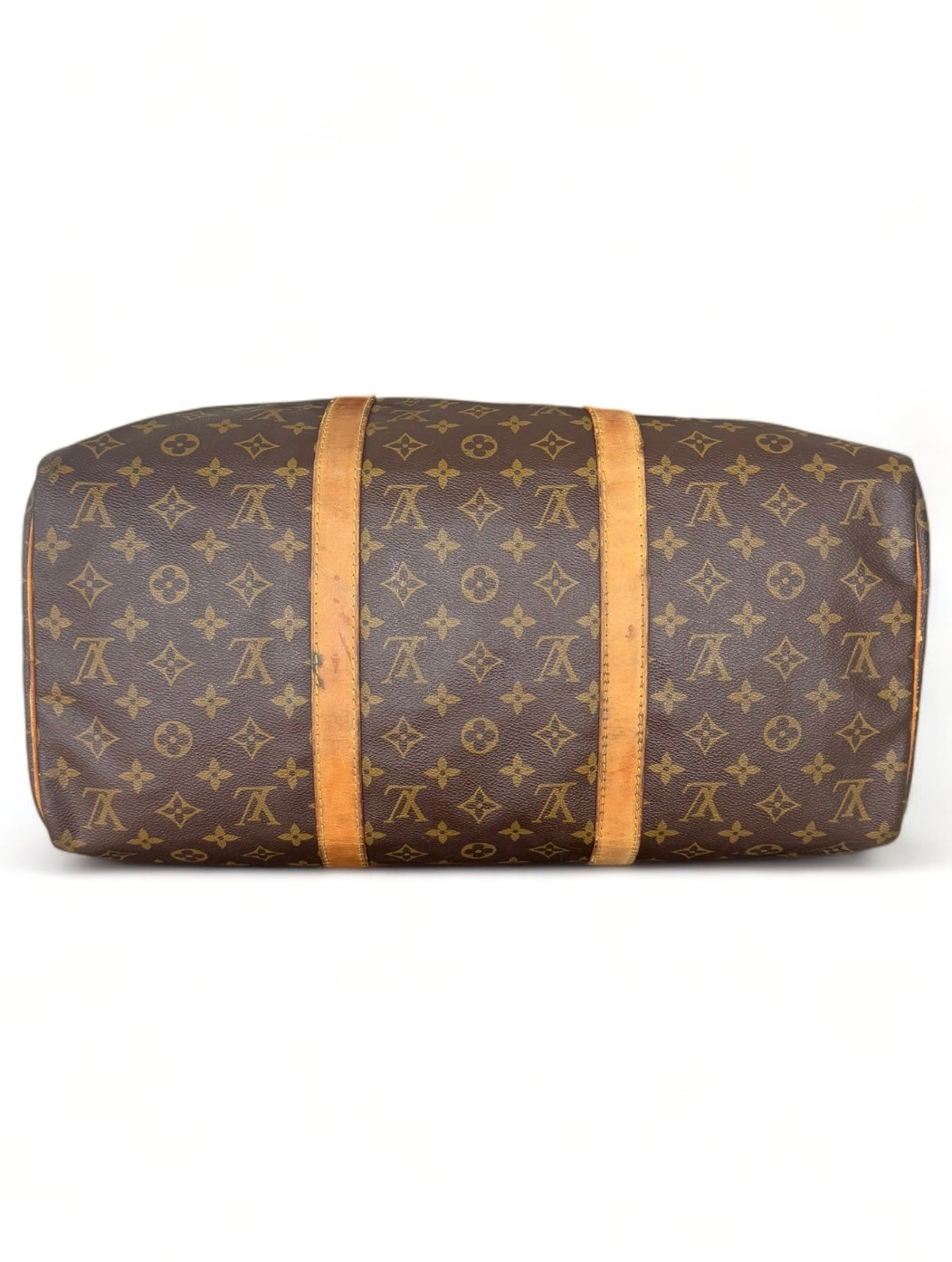 Louis Vuitton Sac Souple 45 Reisetasche Weekender Keepall Monogram Braun