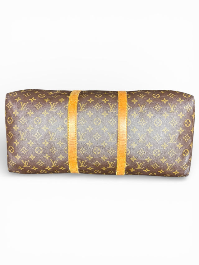 Louis Vuitton Keepall 50 Reisetasche Weekender Tasche Monogram Braun