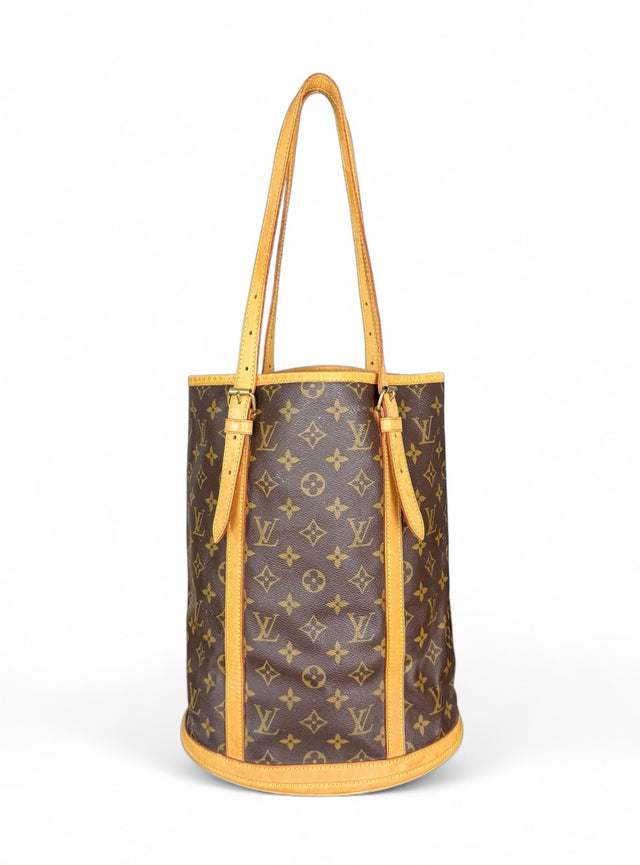 Louis Vuitton Bucket GM Handtasche Shopper Monogram Braun