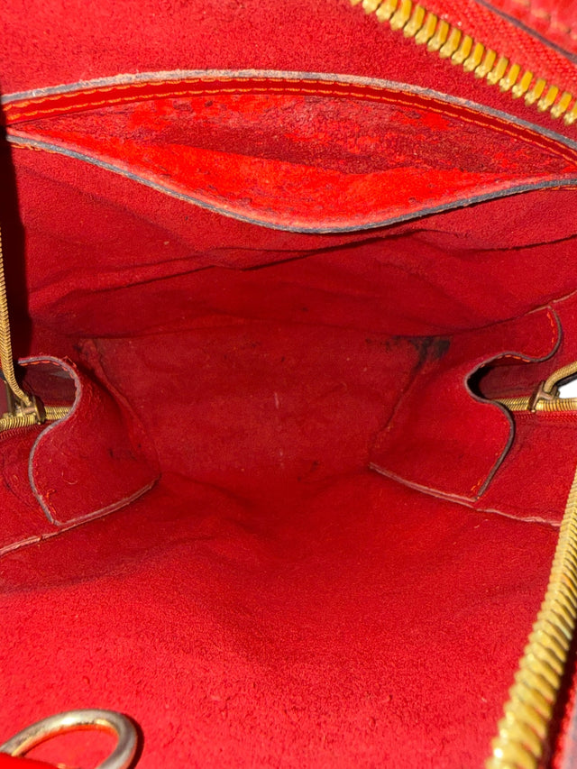 Louis Vuitton Mabillon Rucksack Tasche Epi Leder Rot