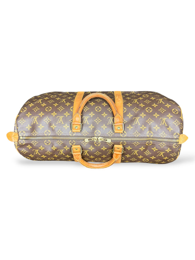 Louis Vuitton Keepall 50 Reisetasche Weekender Tasche Monogram Braun