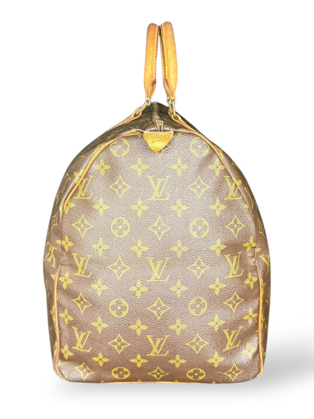 Louis Vuitton Keepall 50 Reisetasche Weekender Tasche Monogram Braun