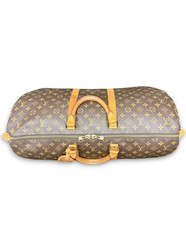Louis Vuitton Keepall 55 Reisetasche Weekender Tasche Monogram Braun