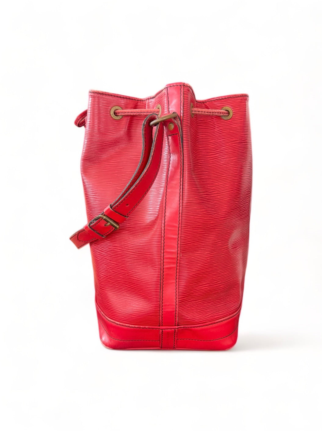 Louis Vuitton Sac Noe Grande Handtasche Epi Leder Rot