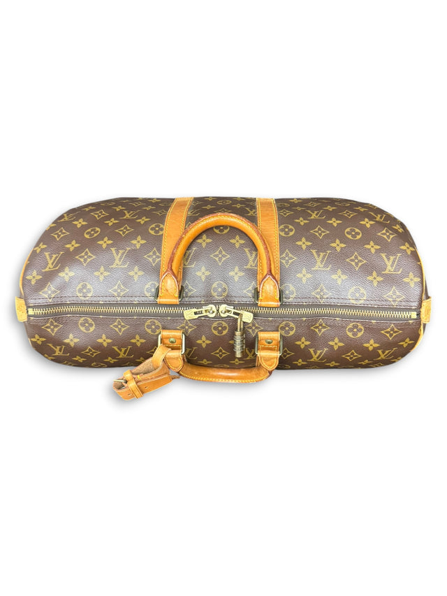 Louis Vuitton Keepall 45 Reisetasche Weekender Tasche Monogram Braun