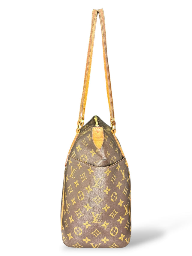 Louis Vuitton Totally MM Handtasche Shopper Monogram Braun