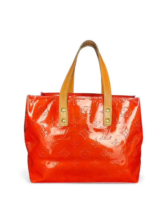 Louis Vuitton Reade PM Handtasche Vernis Monogram Rot