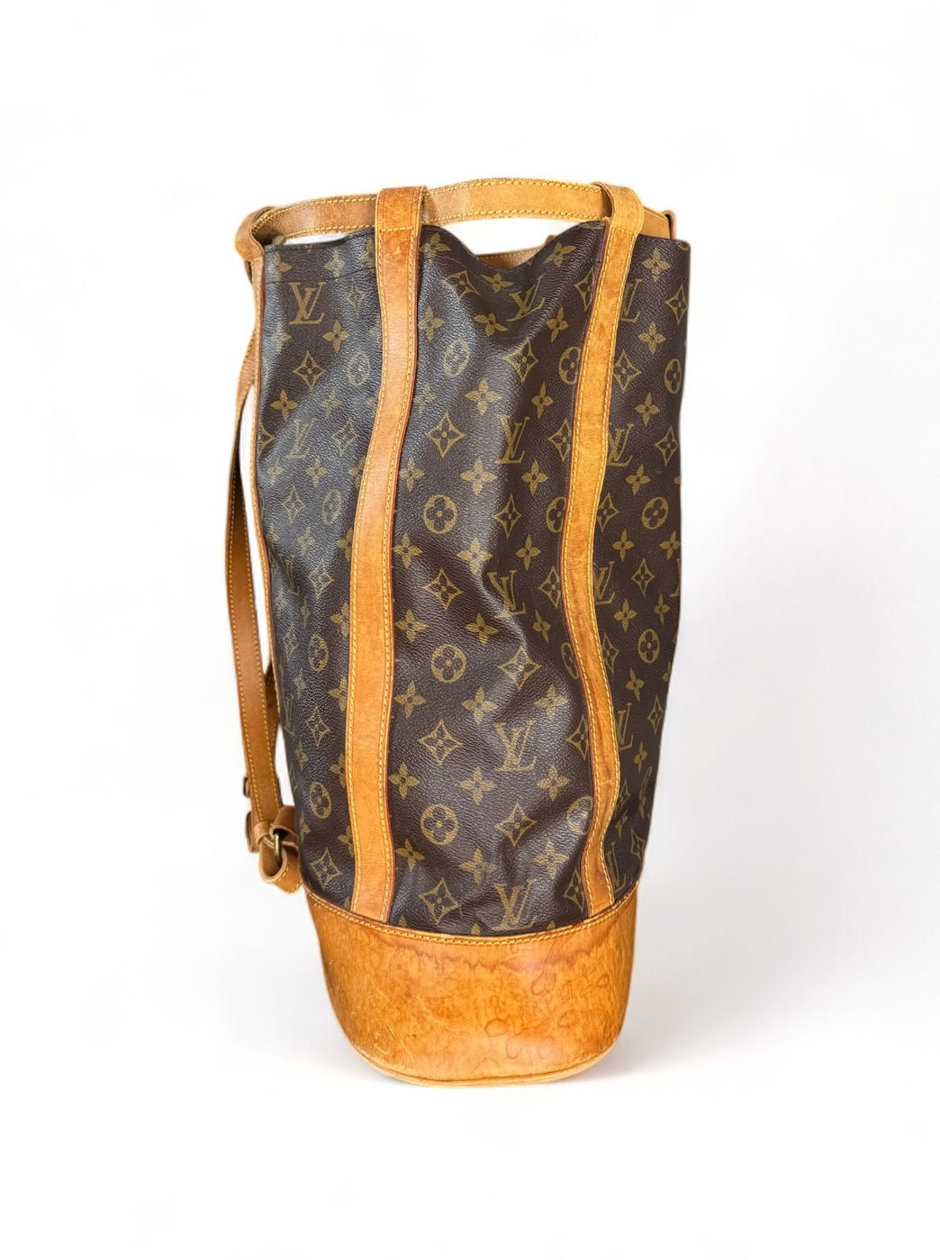 Louis Vuitton Randonnee GM Rucksack Tasche Monogram Braun
