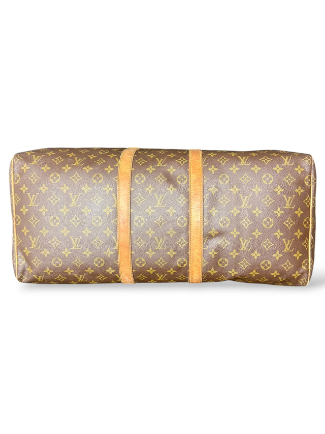 Louis Vuitton Keepall 55 Reisetasche Weekender Tasche Monogram Braun