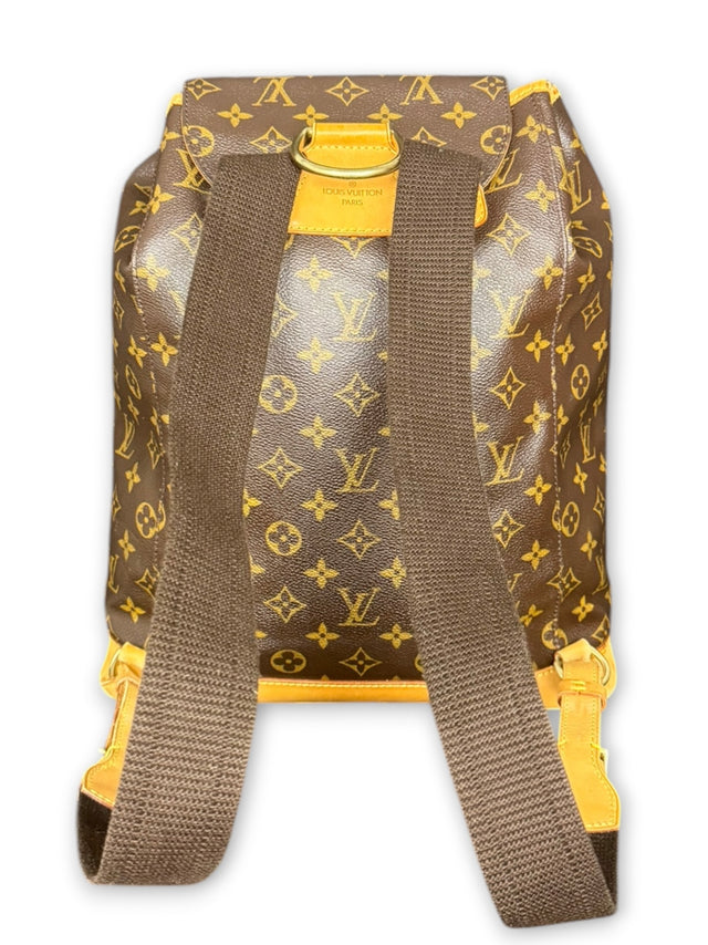 Louis Vuitton Montsouris GM Rucksack Tasche Monogram Braun
