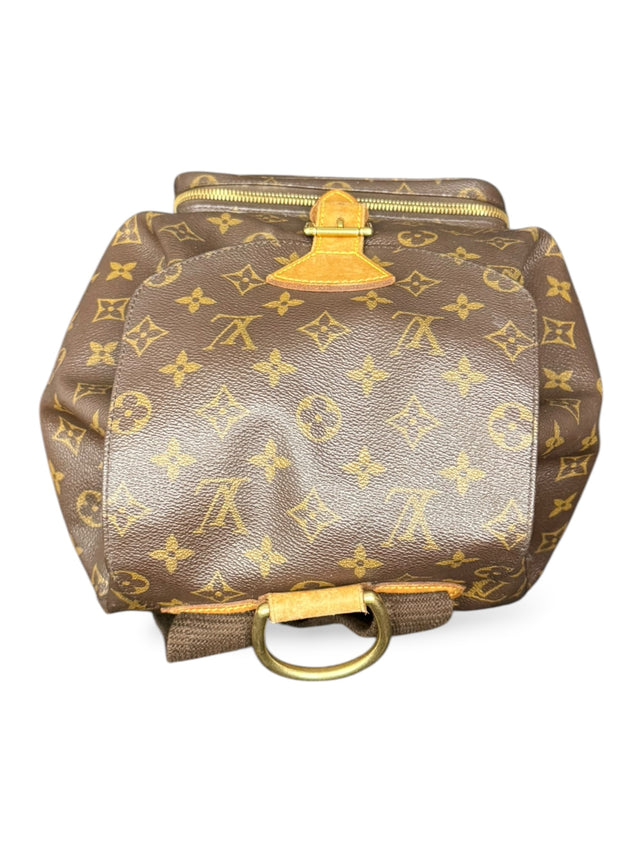 Louis Vuitton Montsouris GM Rucksack Tasche Monogram Braun