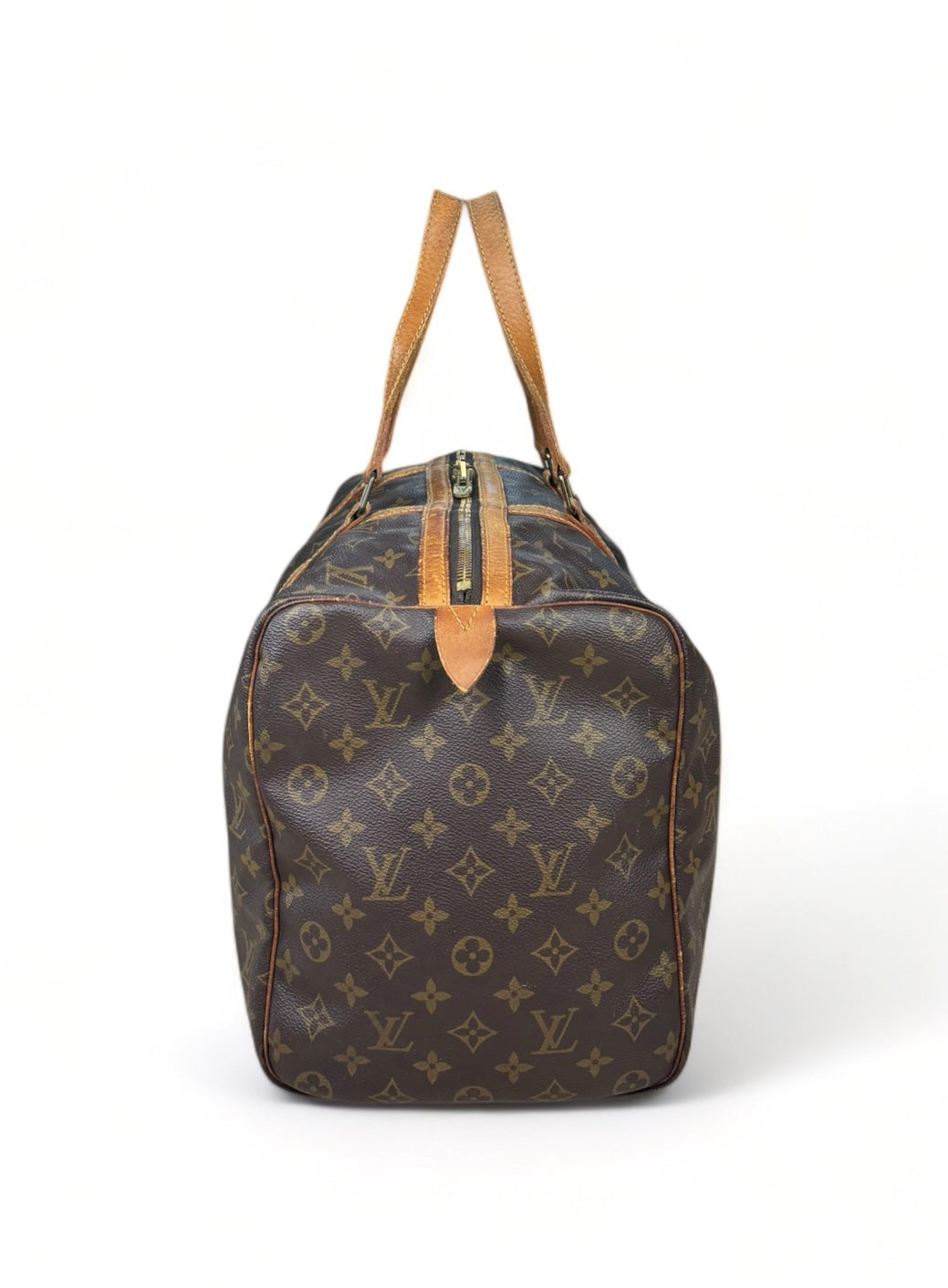 Louis Vuitton Sac Souple 45 Reisetasche Weekender Keepall Monogram Braun