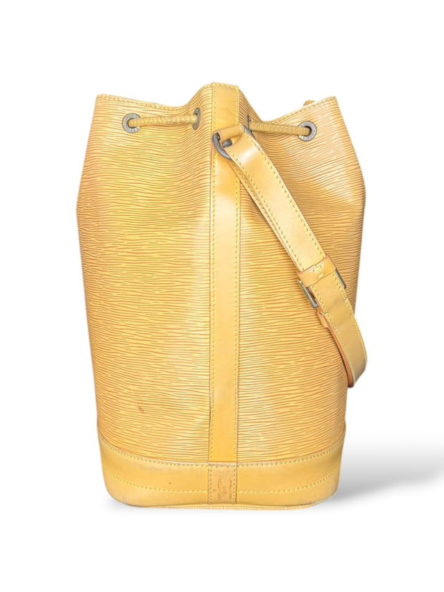 Louis Vuitton Sac Noe Grande Handtasche Epi Leder Gelb
