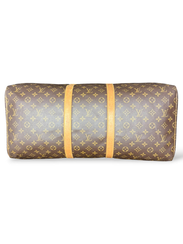 Louis Vuitton Keepall 55 Reisetasche Weekender Tasche Monogram Braun