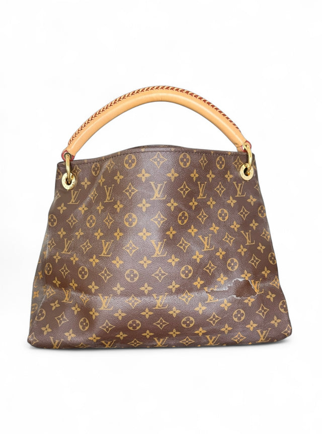 Louis Vuitton Artsy MM Handtasche Shopper Monogram Braun