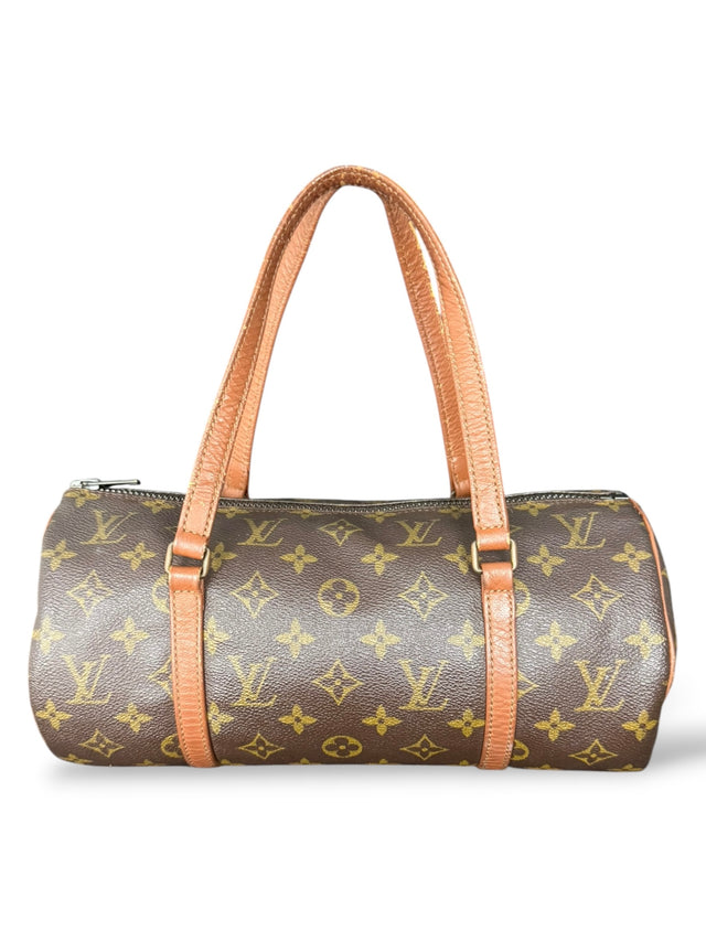 Louis Vuitton Papillon 30 Handtasche Monogram Braun