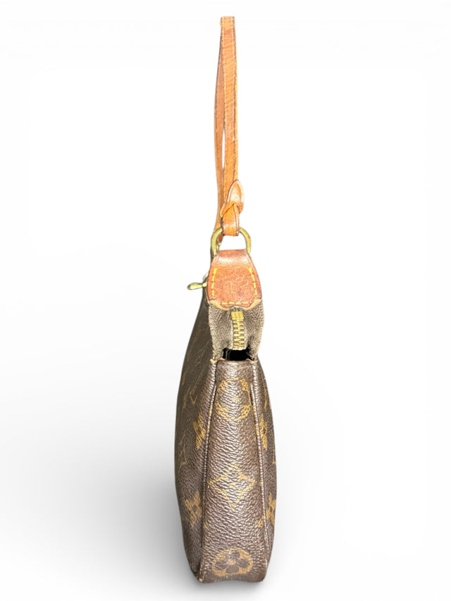 Louis Vuitton Pochette Accessoires Handtasche Monogram Braun