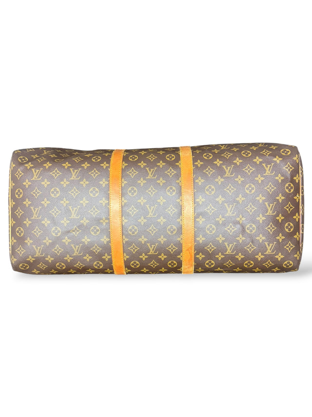 Louis Vuitton Keepall 60 Reisetasche Weekender Tasche Monogram Braun