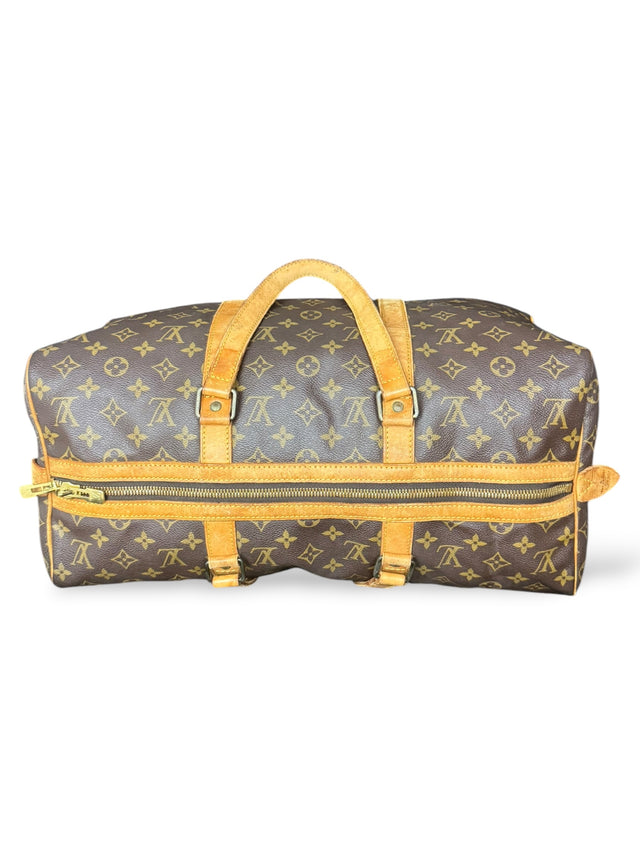 Louis Vuitton Sac Souple 45 Reisetasche Weekender Keepall Monogram Braun