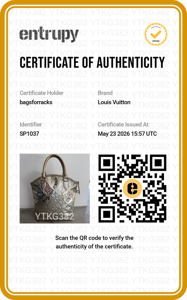 Louis Vuitton Lockit Mirror Miroir Monogram Silber Handtasche