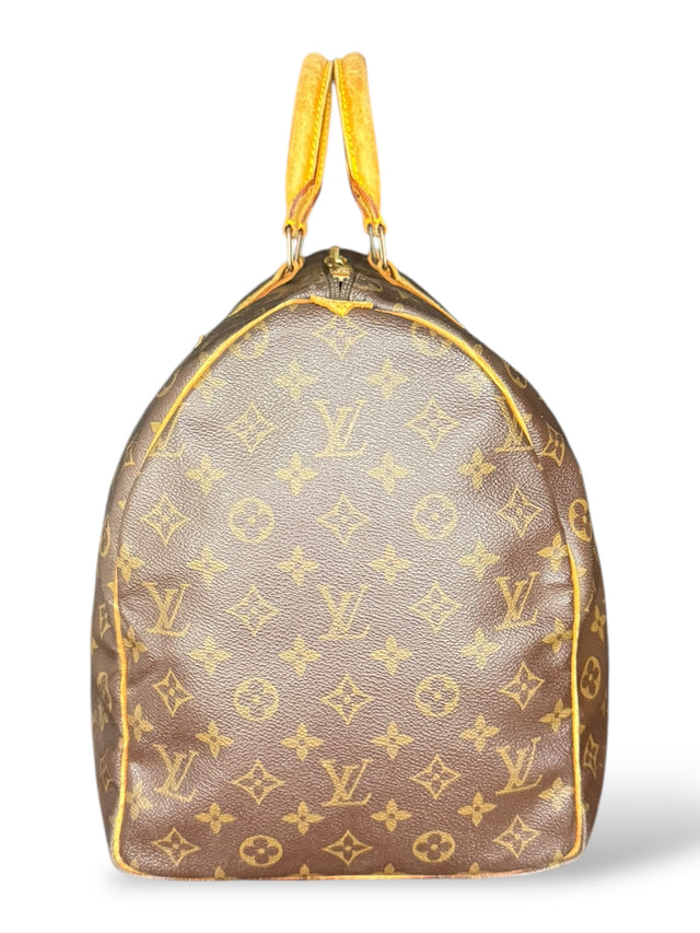 Louis Vuitton Keepall 50 Reisetasche Weekender Tasche Monogram Braun