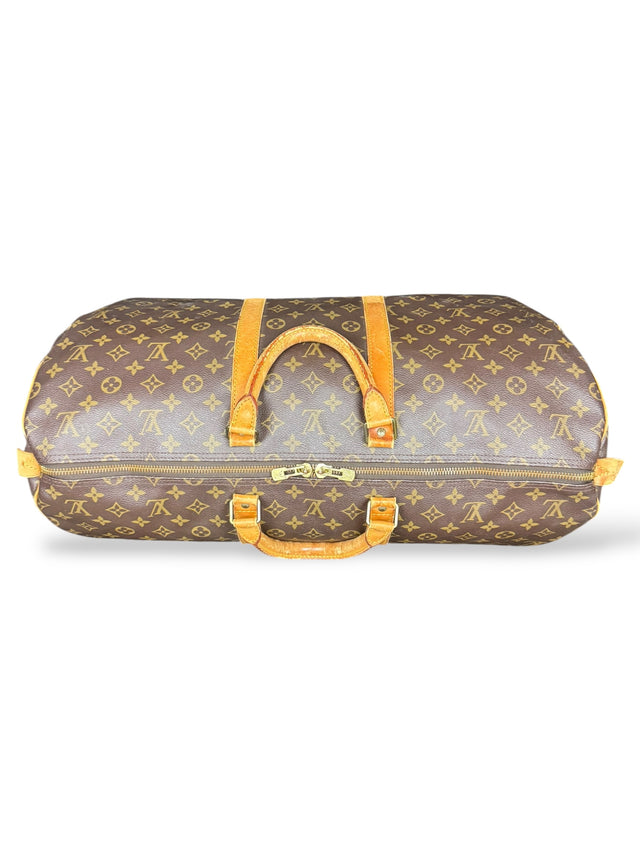 Louis Vuitton Keepall 55 Reisetasche Weekender Tasche Monogram Braun