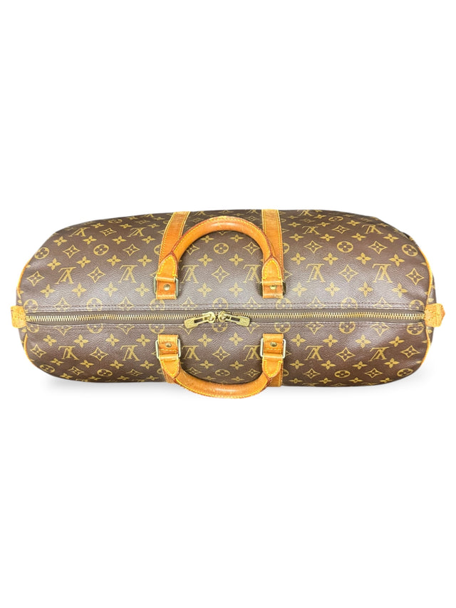 Louis Vuitton Keepall 50 Reisetasche Weekender Tasche Monogram Braun