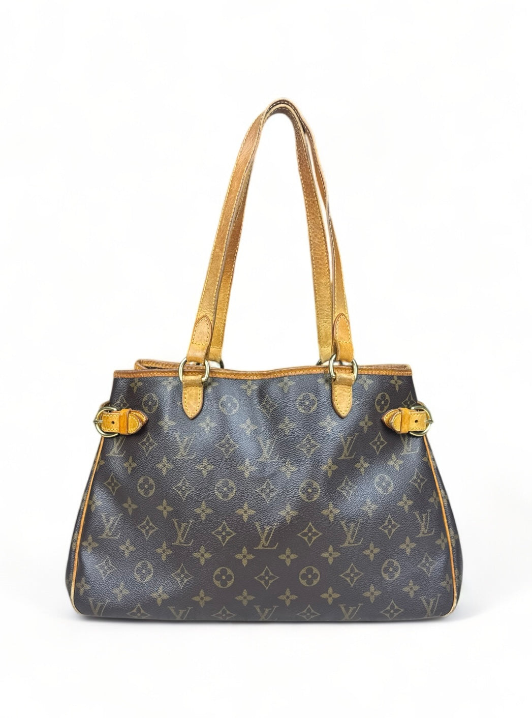 Louis Vuitton Batignolles Horizontal Handtasche Monogram Braun
