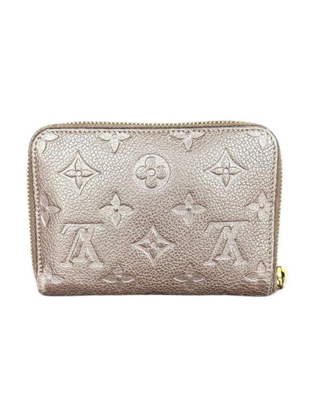 Louis Vuitton Zippy Empreinte Geldbeutel Geldbörse Portemonnaie Braun