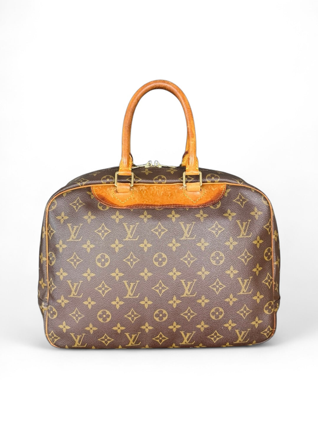 Louis Vuitton Deauville Handtasche Monogram Braun