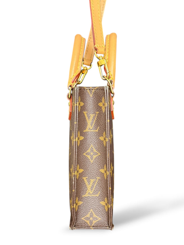 Louis Vuitton Mini Nano Sac Plat Petit Handtasche Crossbody Umhängetasche