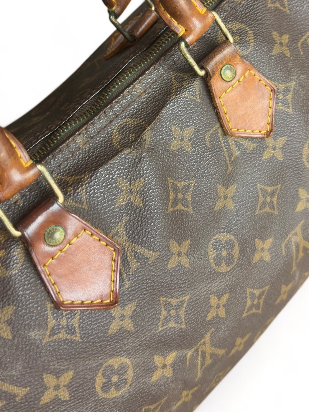 Louis Vuitton Speedy 30 Handtasche Monogram Braun