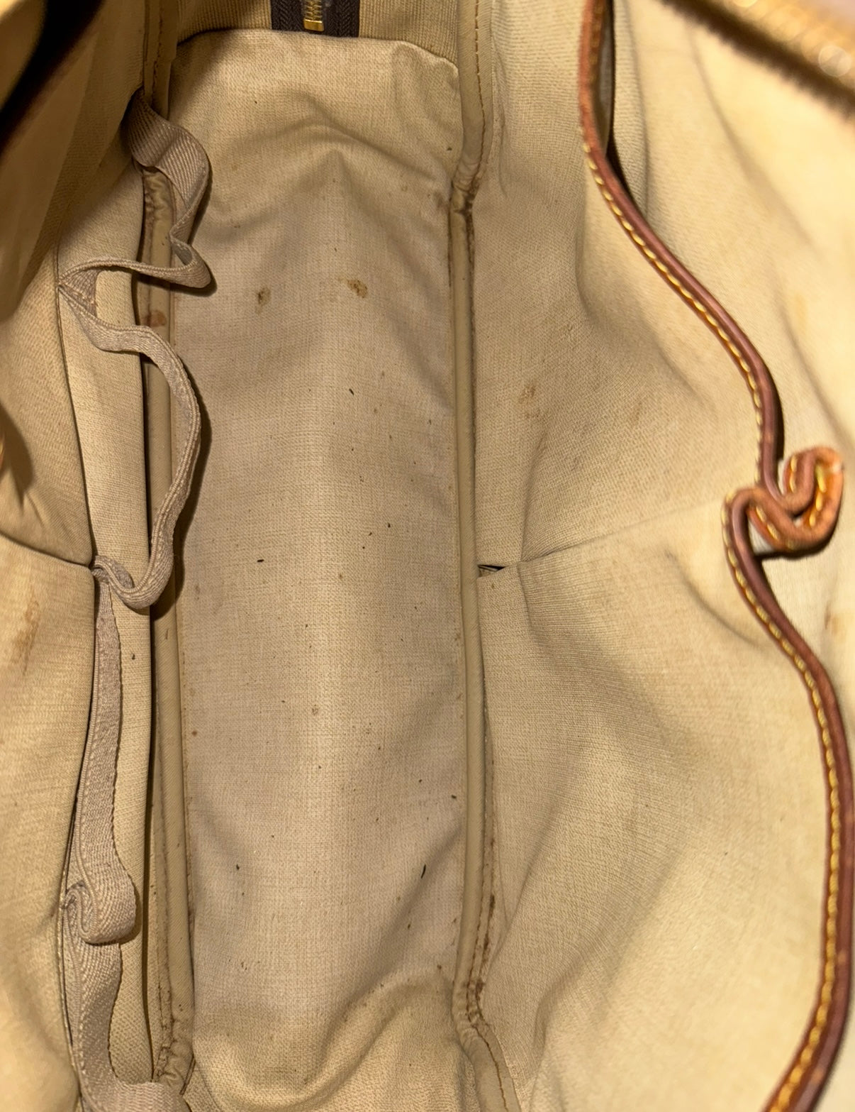 Louis Vuitton Deauville Handtasche Monogram Braun