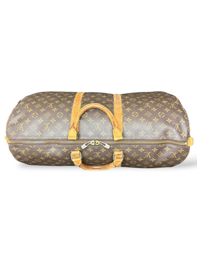 Louis Vuitton Keepall 55 Reisetasche Weekender Tasche Monogram Braun