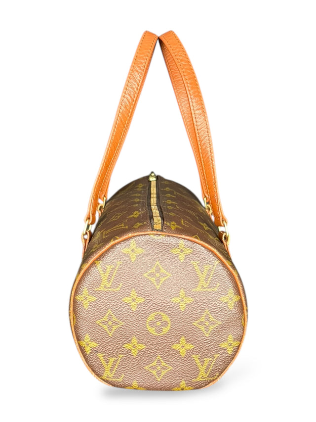 Louis Vuitton Papillon 30 Handtasche Monogram Braun