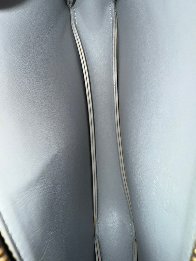 Louis Vuitton Pochette Accessoires Clutch Handtasche Vernis Gelb