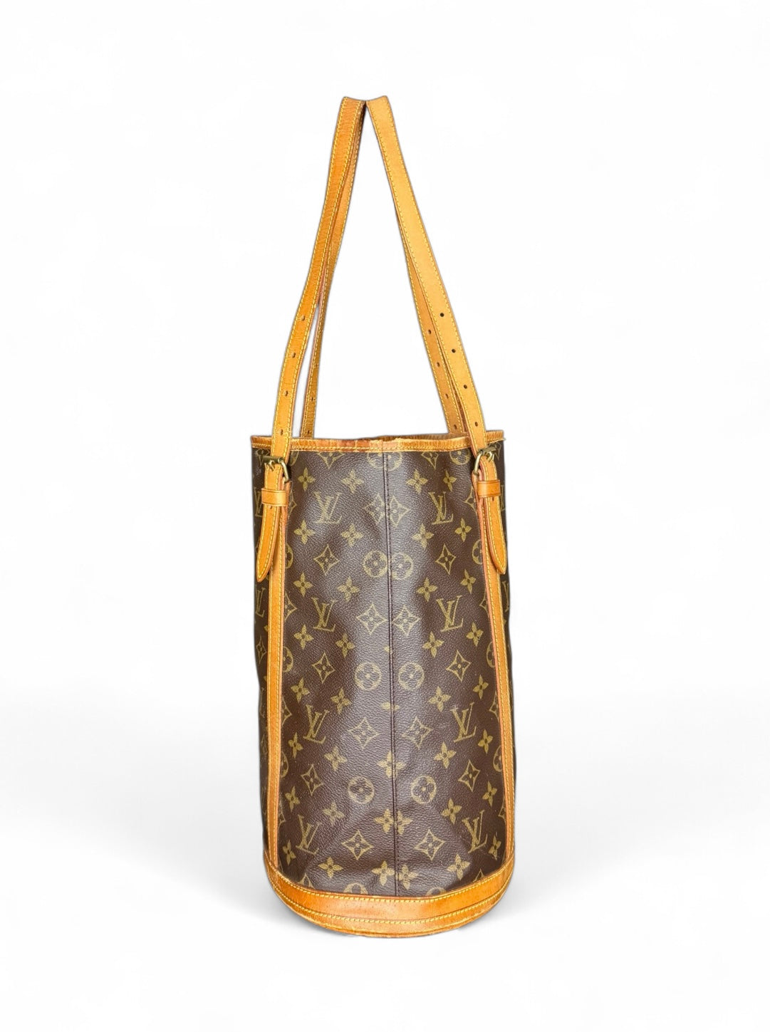 Louis Vuitton Bucket GM Handtasche Shopper Monogram Braun