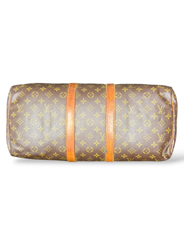 Louis Vuitton Keepall 45 Reisetasche Weekender Tasche Monogram Braun