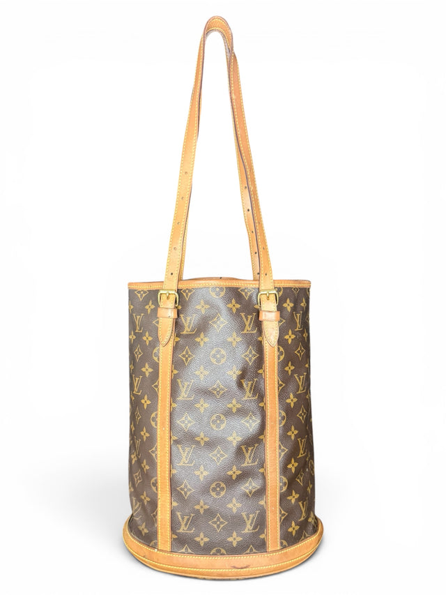 Louis Vuitton Bucket GM Handtasche Shopper Monogram Braun
